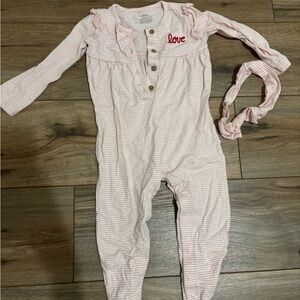 Valentine’s Day romper